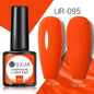 Brown Blue Gel Nail Polish UV LED Autumn Winter Series Matte And Glossy Colors Elegant Stylish Design For Womens
