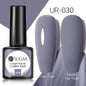 Brown Blue Gel Nail Polish UV LED Autumn Winter Series Matte And Glossy Colors Elegant Stylish Design For Womens
