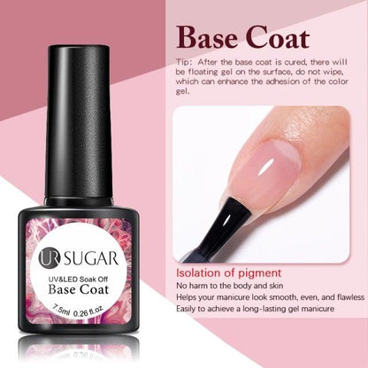 Brown Blue Gel Nail Polish UV LED Autumn Winter Series Matte And Glossy Colors Elegant Stylish Design For Womens