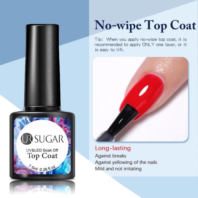 Brown Blue Gel Nail Polish UV LED Autumn Winter Series Matte And Glossy Colors Elegant Stylish Design For Womens