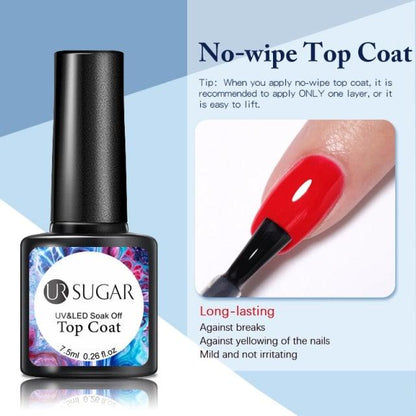 Brown Blue Gel Nail Polish UV LED Autumn Winter Series Matte And Glossy Colors Elegant Stylish Design For Womens