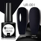 Brown Blue Gel Nail Polish UV LED Autumn Winter Series Matte And Glossy Colors Elegant Stylish Design For Womens