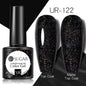 Brown Blue Gel Nail Polish UV LED Autumn Winter Series Matte And Glossy Colors Elegant Stylish Design For Womens